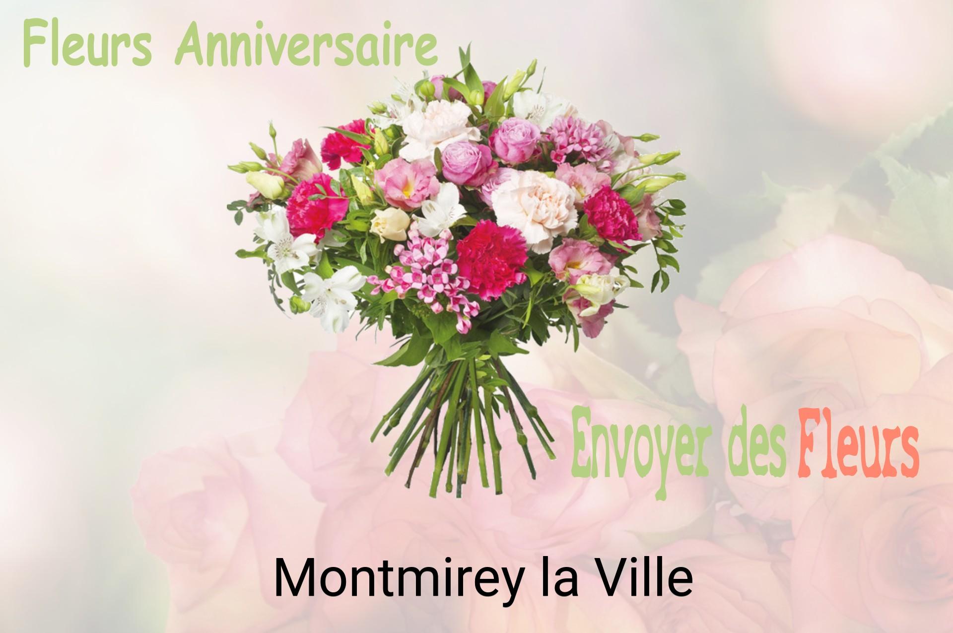 Bouquet de fleurs d’anniversaire livré à Montmirey-la-Ville