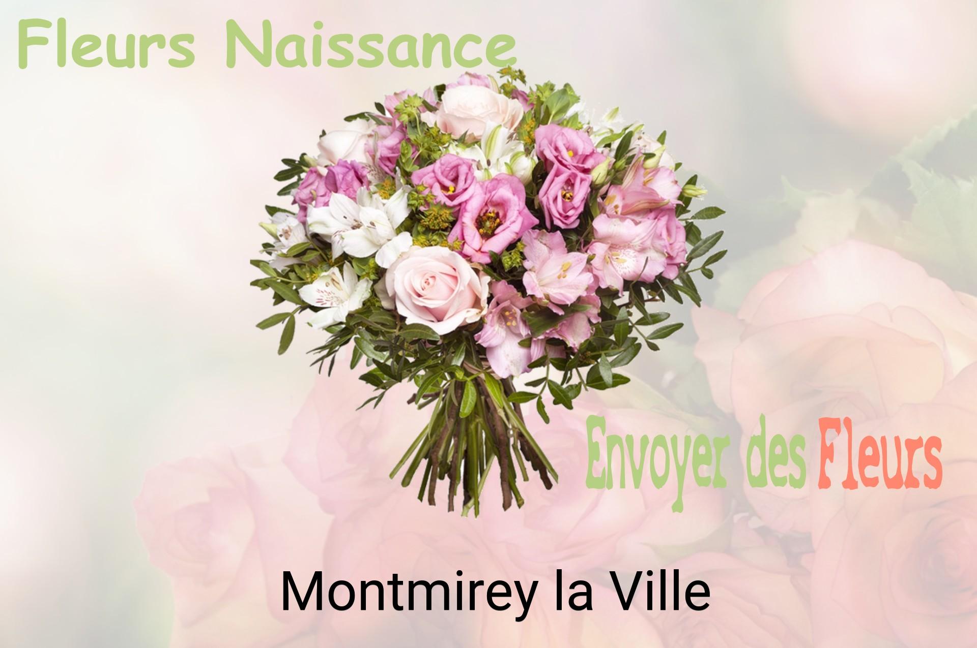 Bouquet de fleurs de naissance livré à Montmirey-la-Ville