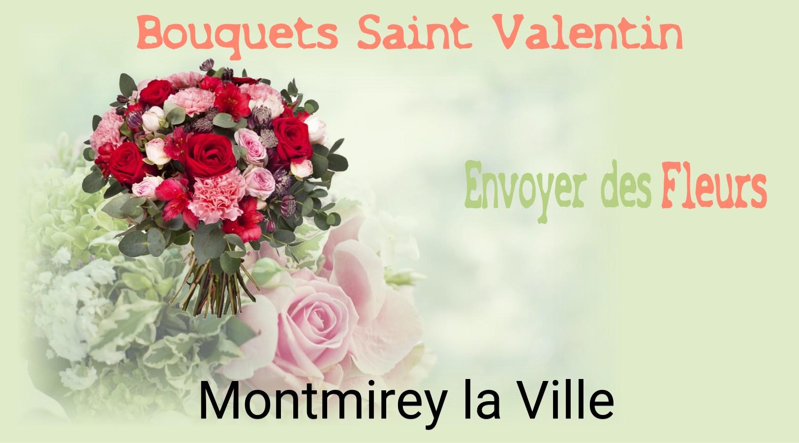Roses de Saint-Valentin livrées à Montmirey-la-Ville